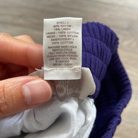 Loft Outlet Mixed Media Linen Blend Midi Skirt - Petite Medium - Picture 8 of 8